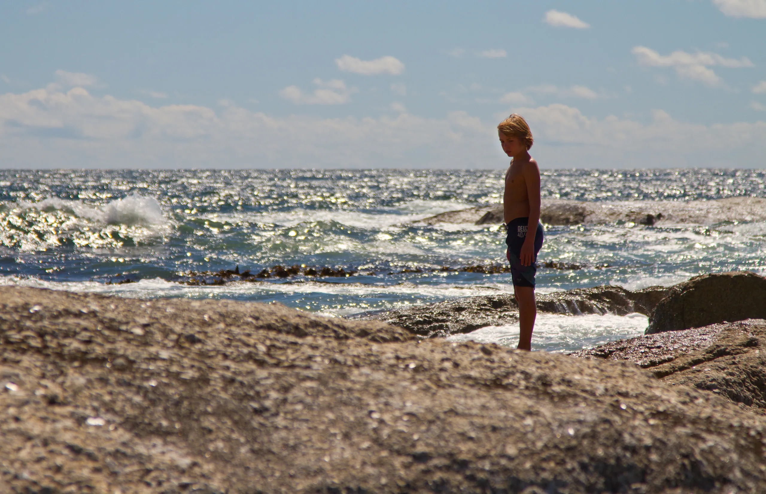 Boy on the Rocks, Camps Bay