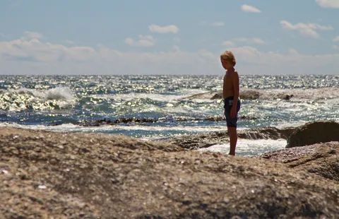 Boy on the Rocks, Camps Bay