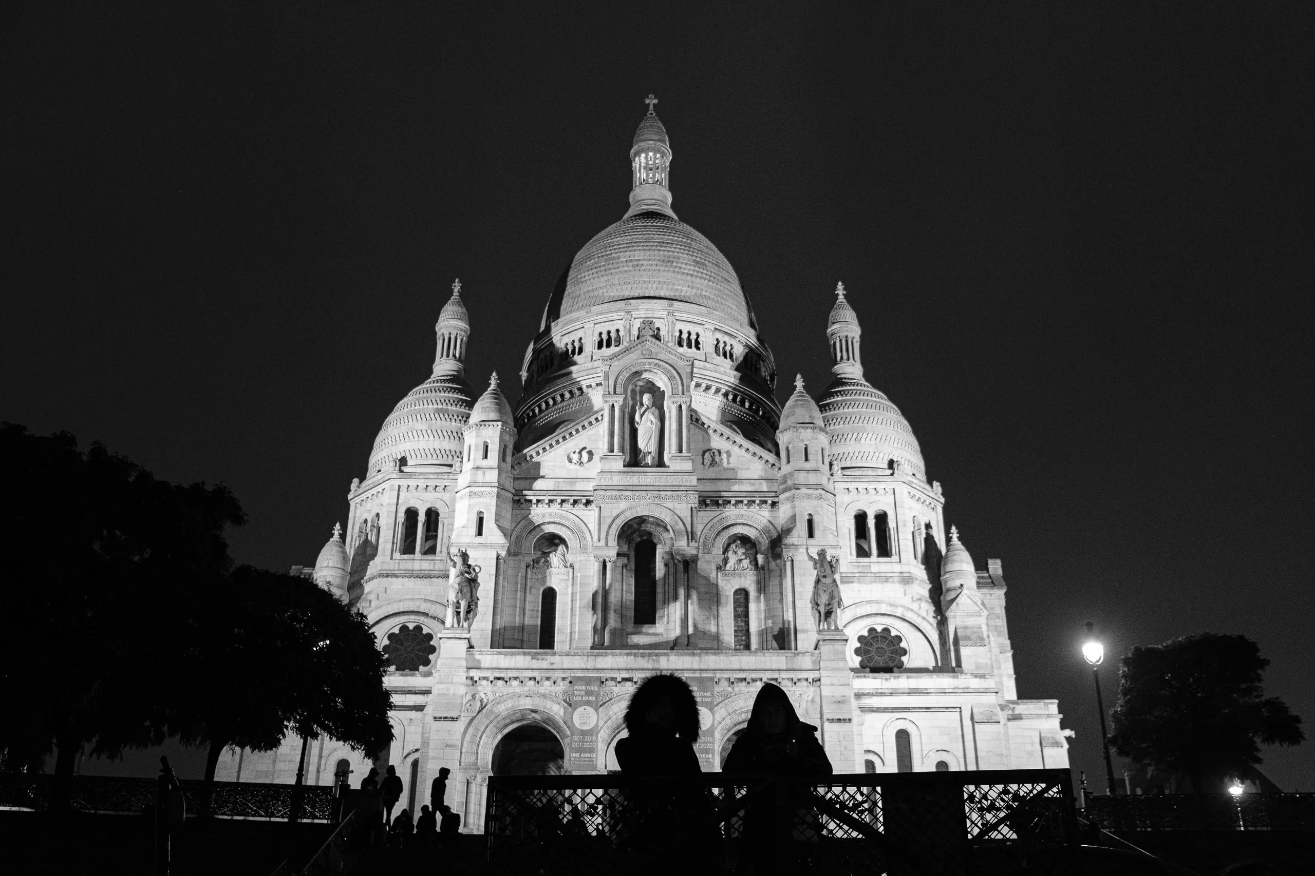 Sacre Coeur by night
