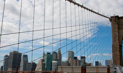 Downtown Manhattan from Brooklyn Bridge