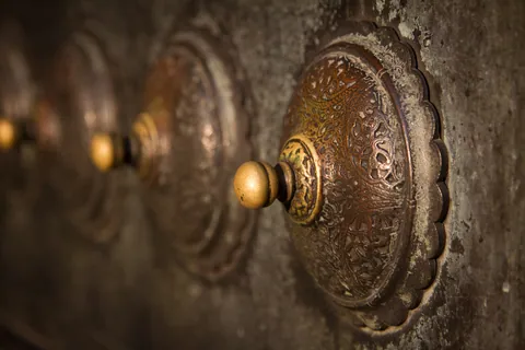 Blue Mosque Door Detail