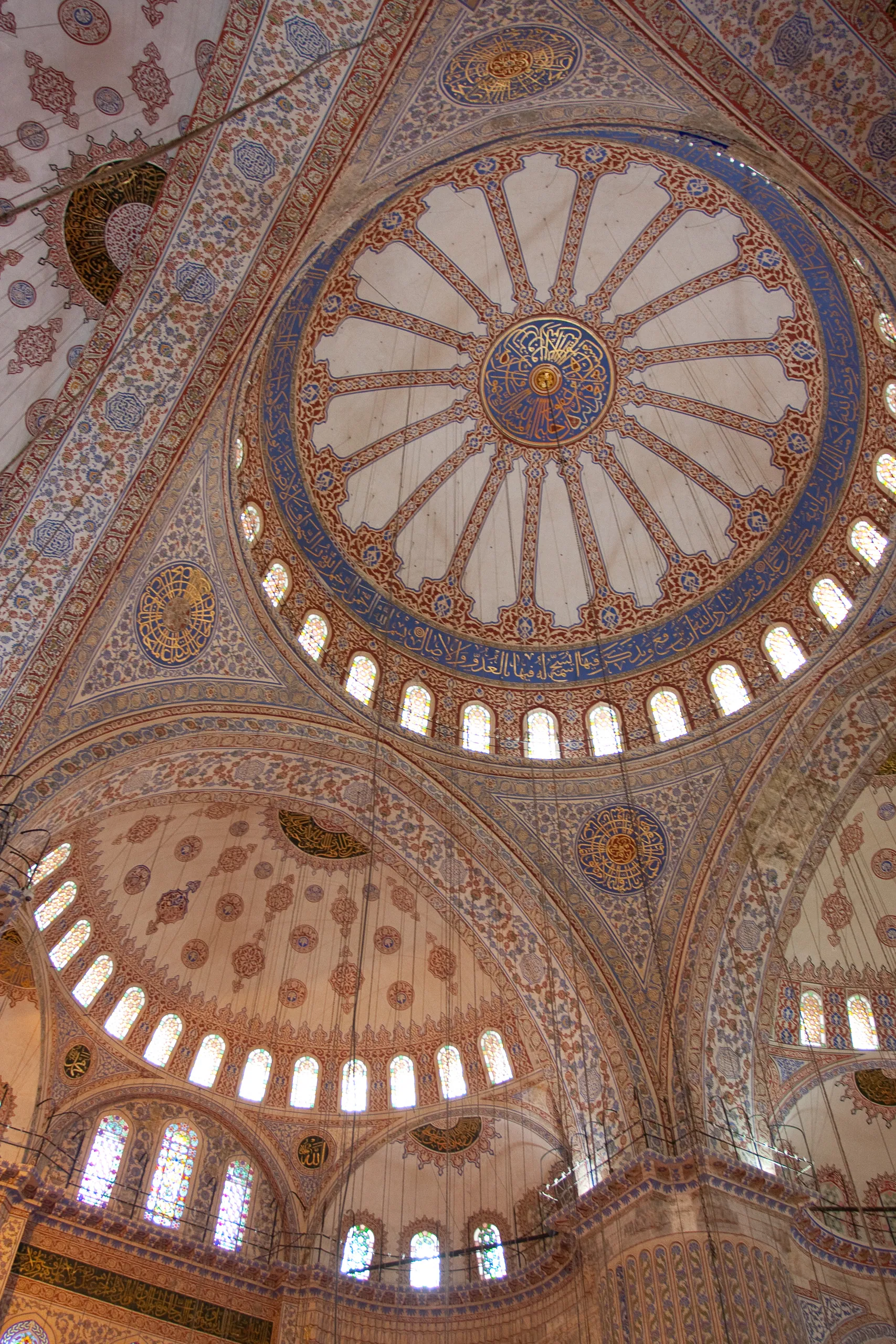 Blue Mosque Ceiling