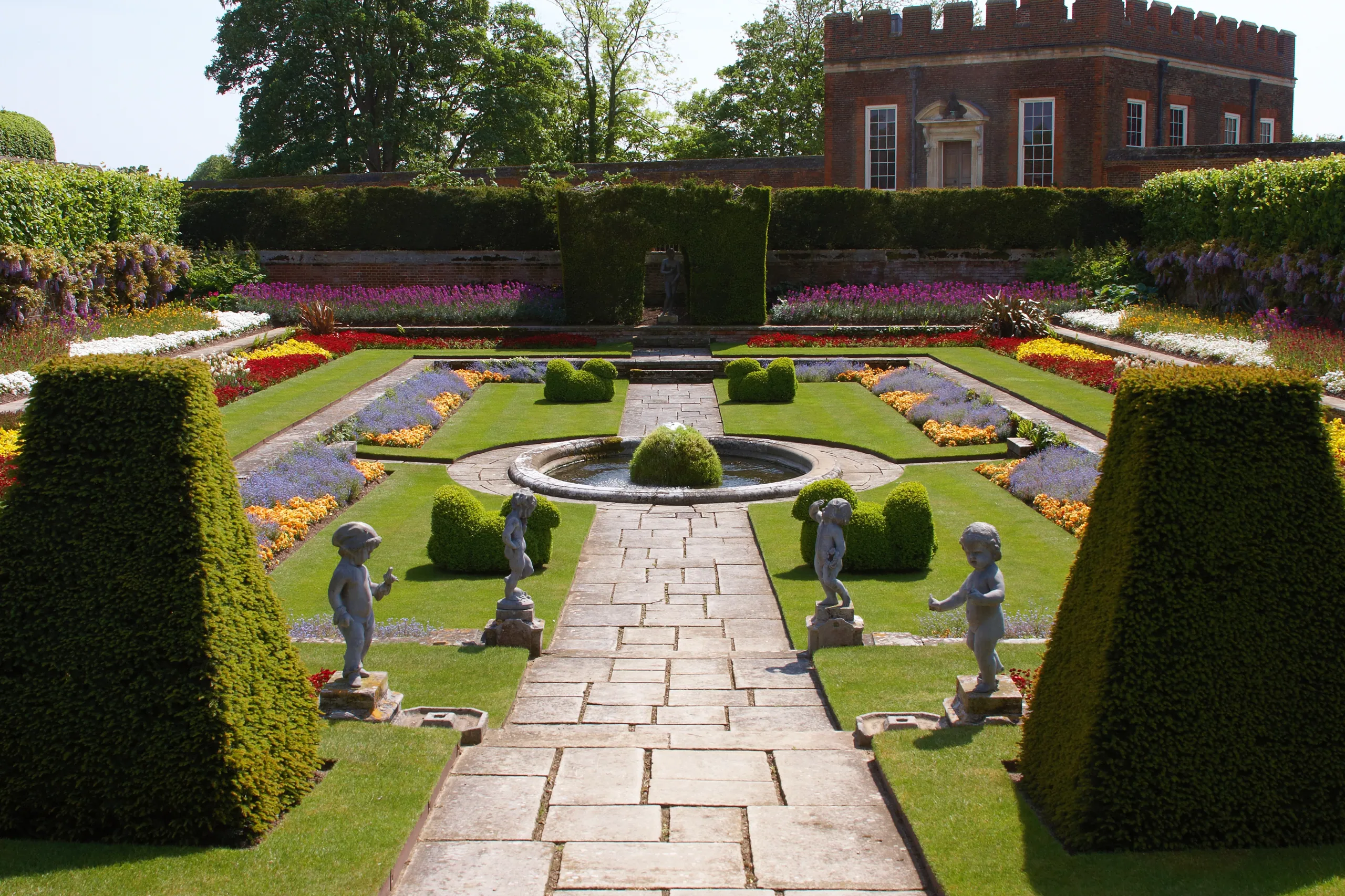 Recreated 15th Century Garden