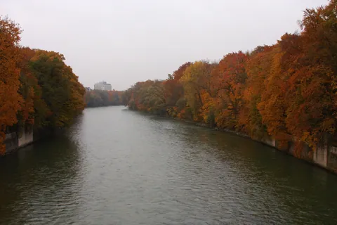 Munich - River Scene