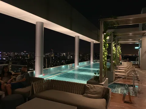 Rooftop of Courtyard Marriott