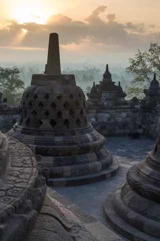Stupa Sunrise, Borobudur