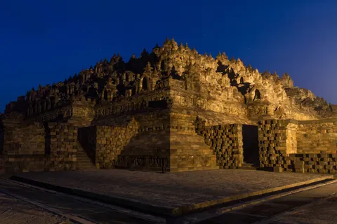 Borobudur before Dawn