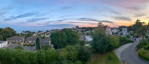 Falmouth Sunset Pano