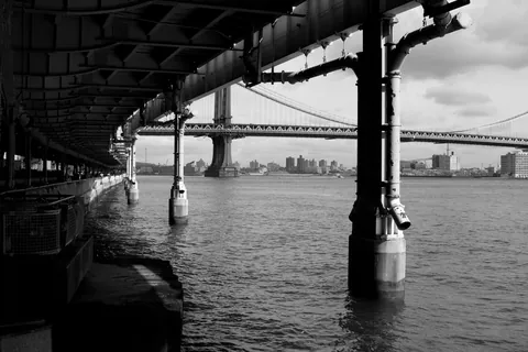 "Boardwalk" near South Street Seaport