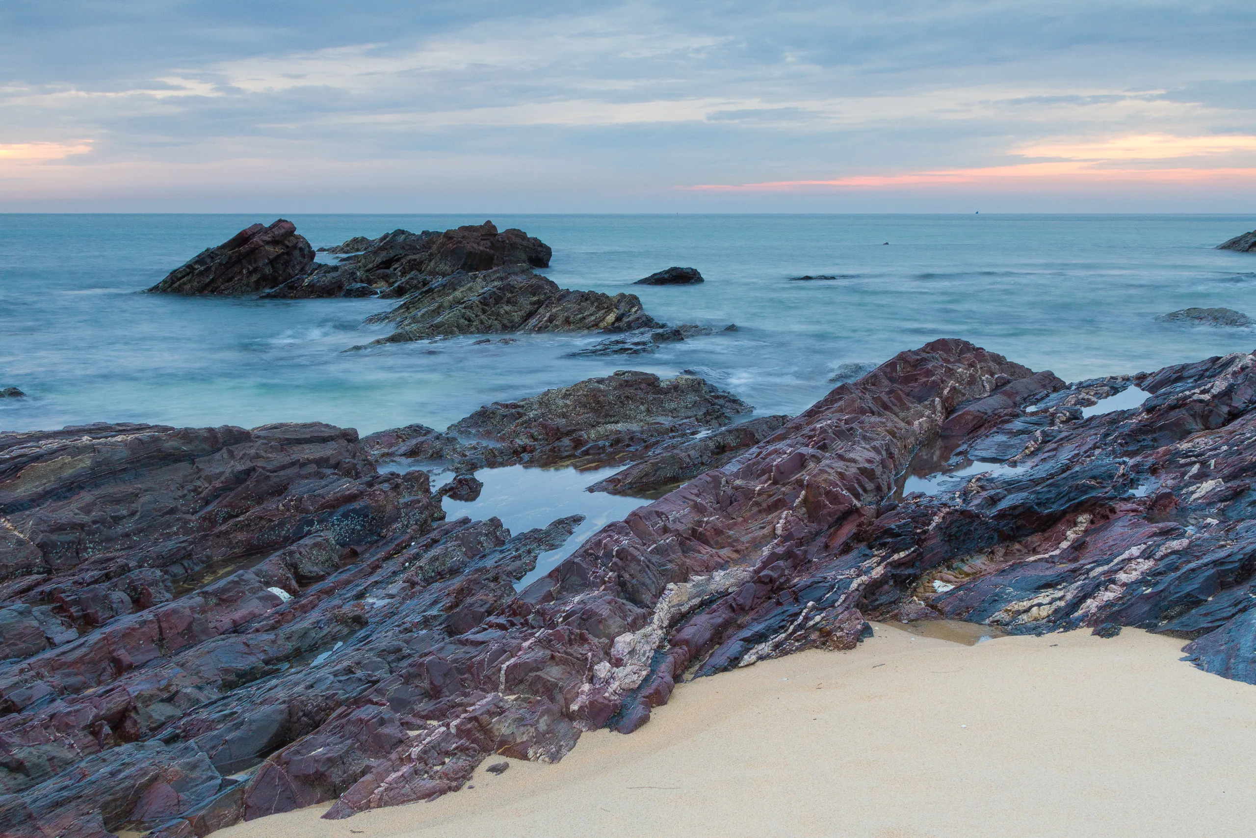 Sunrise at Tanjong Jara, Malaysia