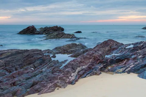Sunrise at Tanjong Jara, Malaysia