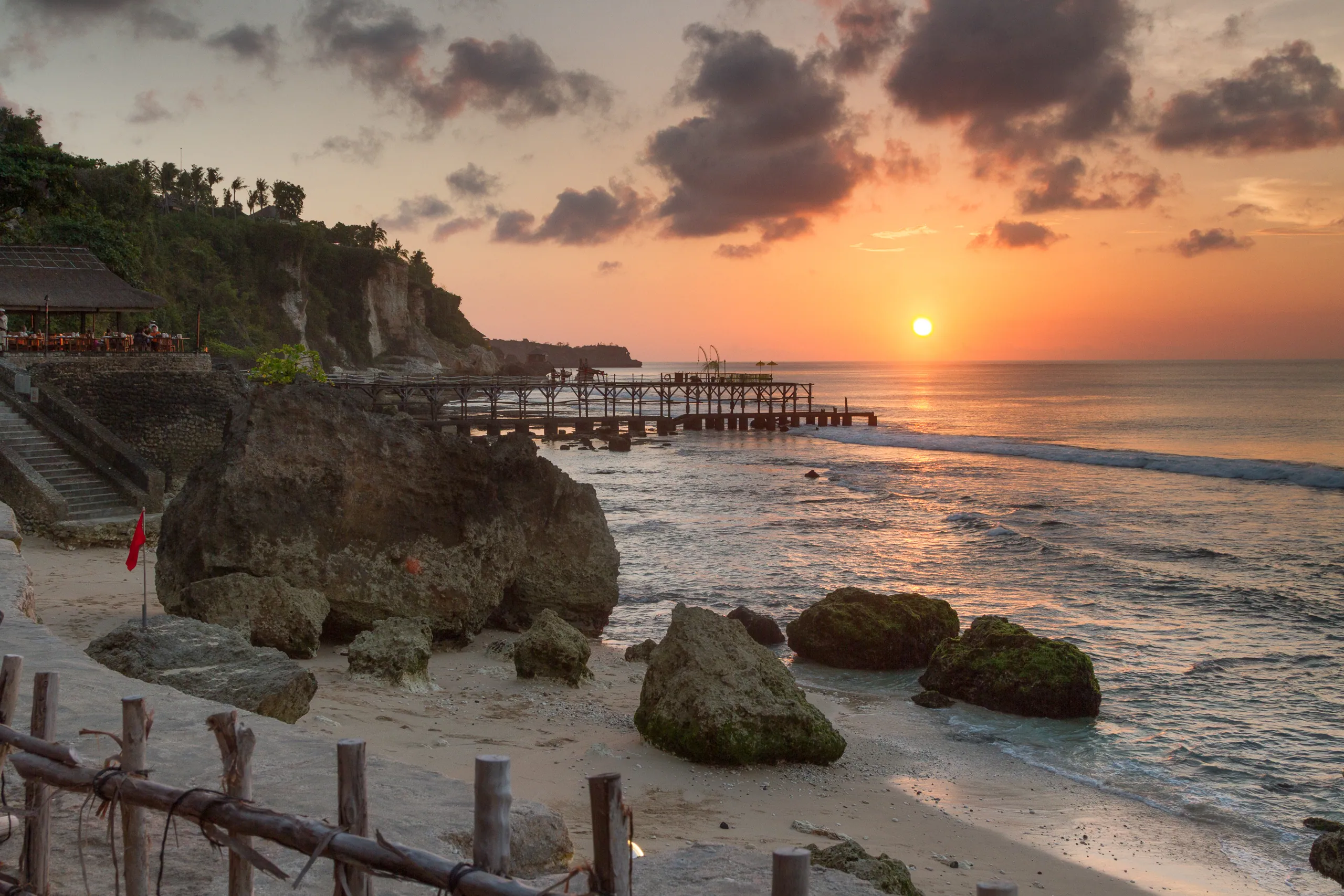 Sunset from the Rock Bar, Ayana Resort, Bali