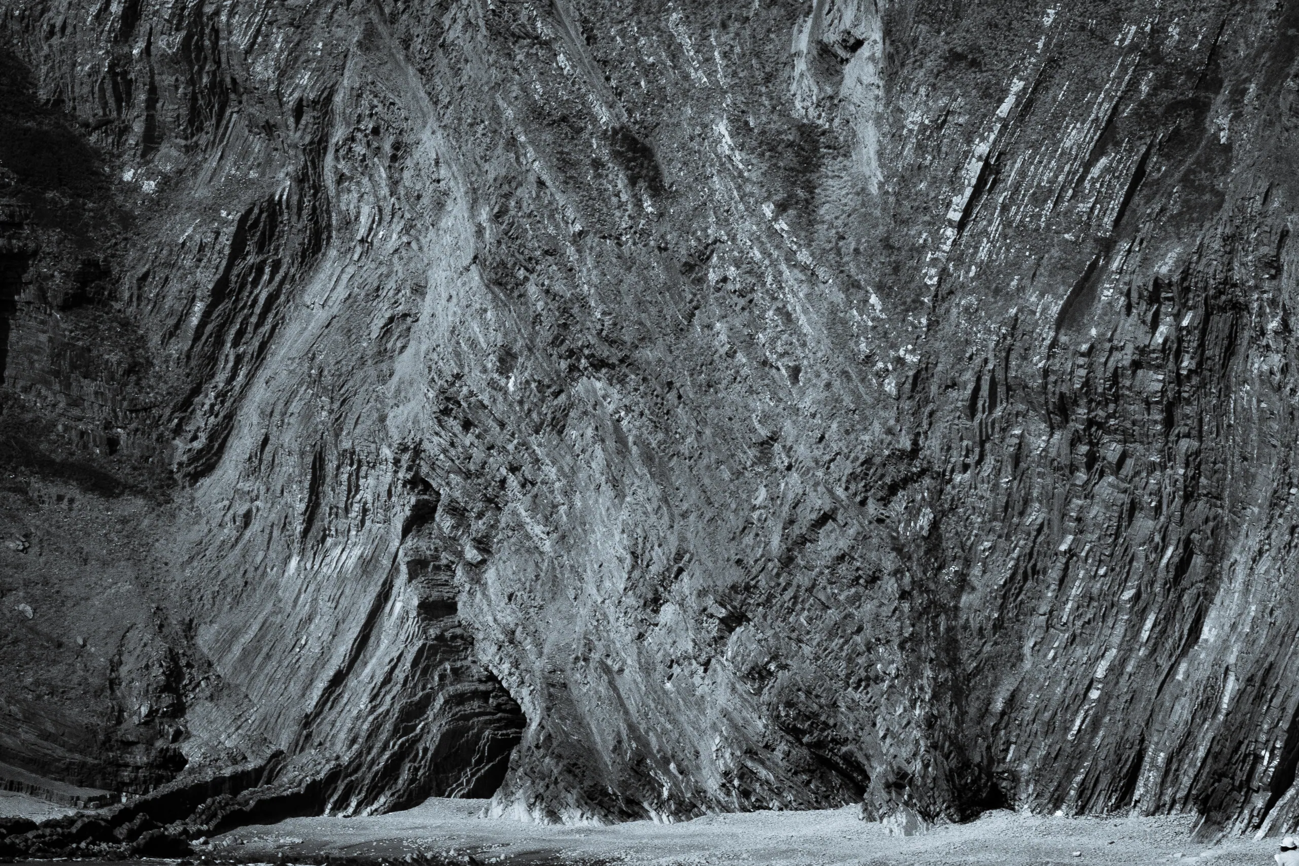 Coastline Detail, Hartland Quay Hotel