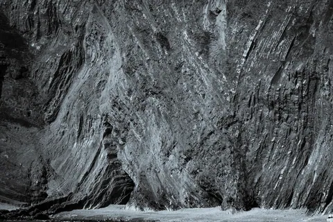 Coastline Detail, Hartland Quay Hotel