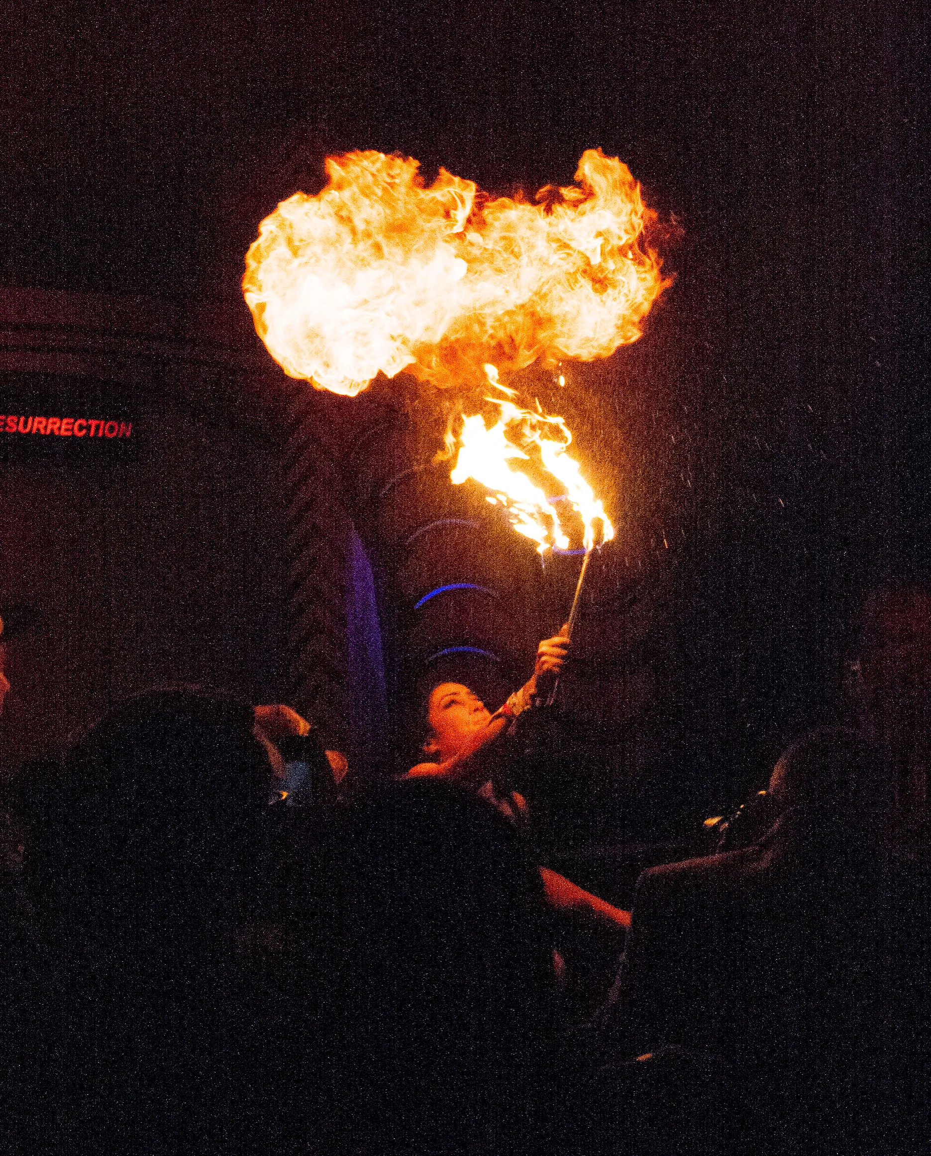 Fire Act in the Snake Pit, Heaven, Shangri-La