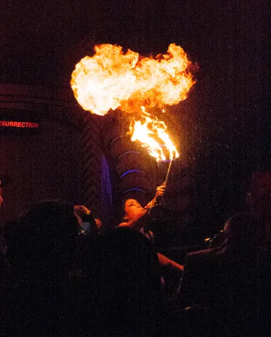 Fire Act in the Snake Pit, Heaven, Shangri-La