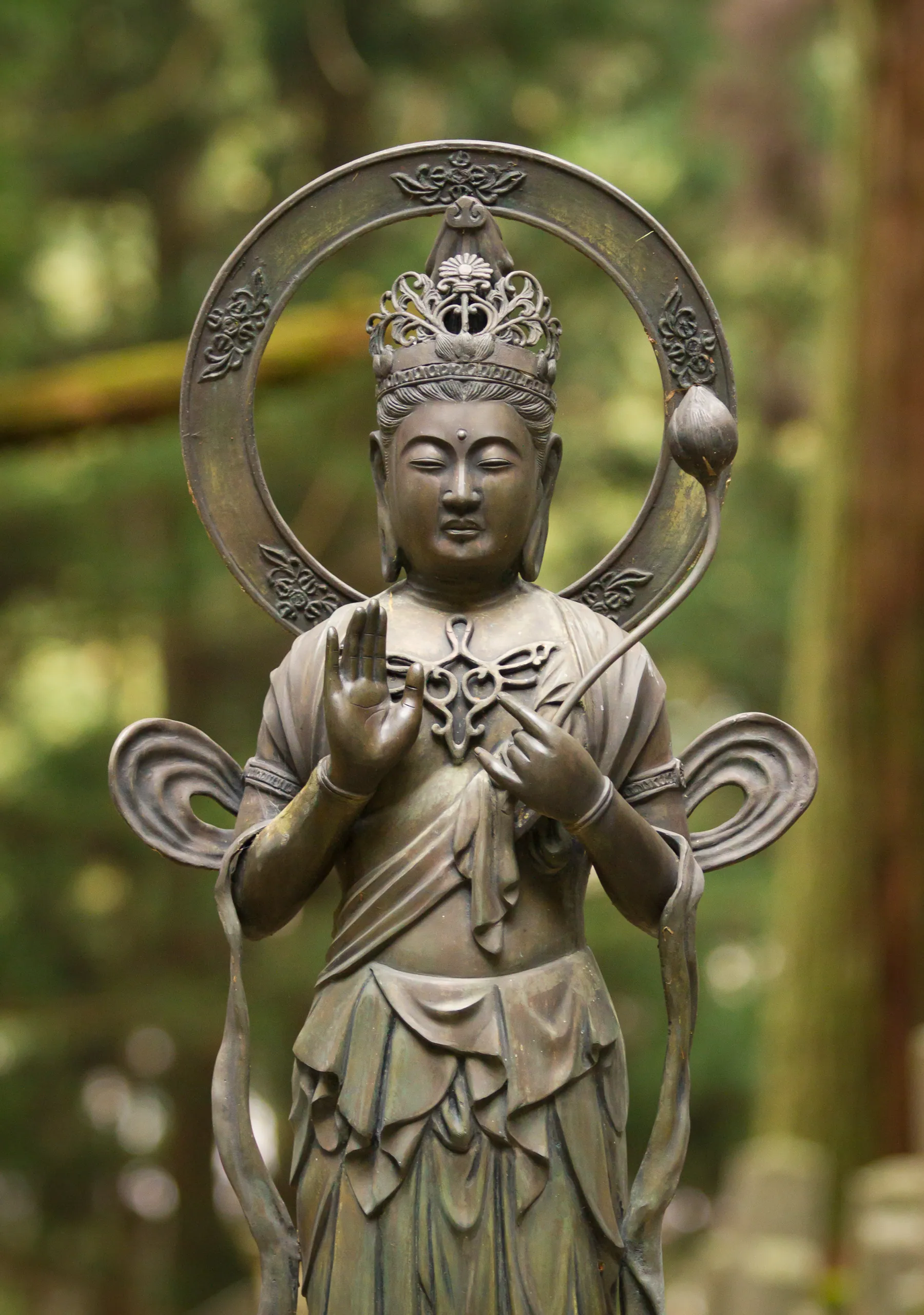 Buddha image, Oku-no-in Cemetery, Koya-san