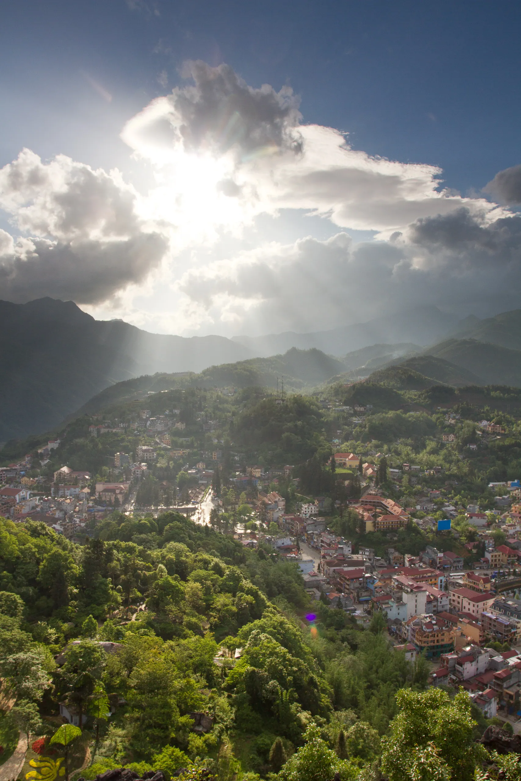 Divine Light over Sapa