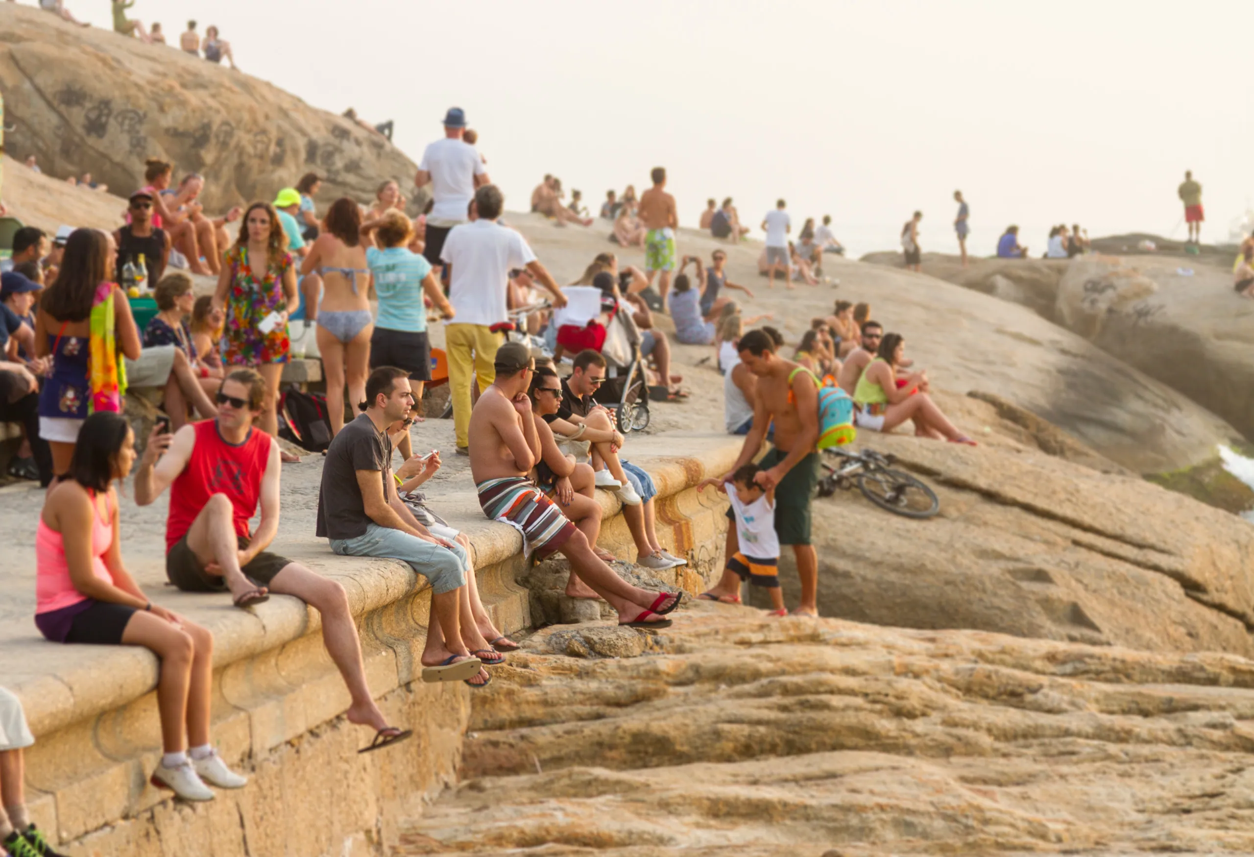 Arpoador Sunset Crowds