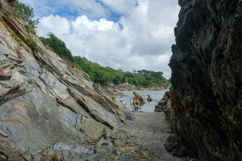 Trebah Beach
