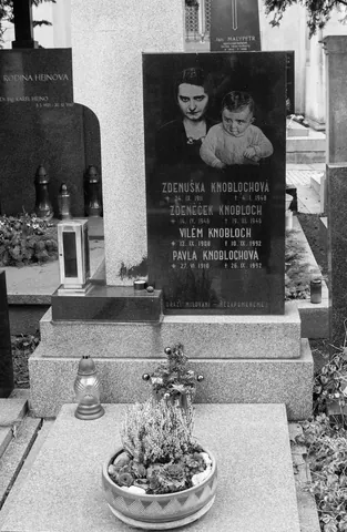Grave at Vysehrad Cemetery