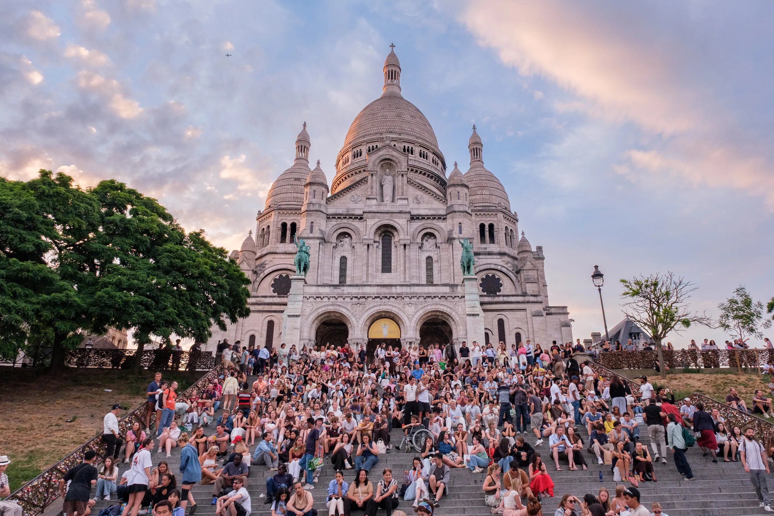 Sacre Coeur Sunset