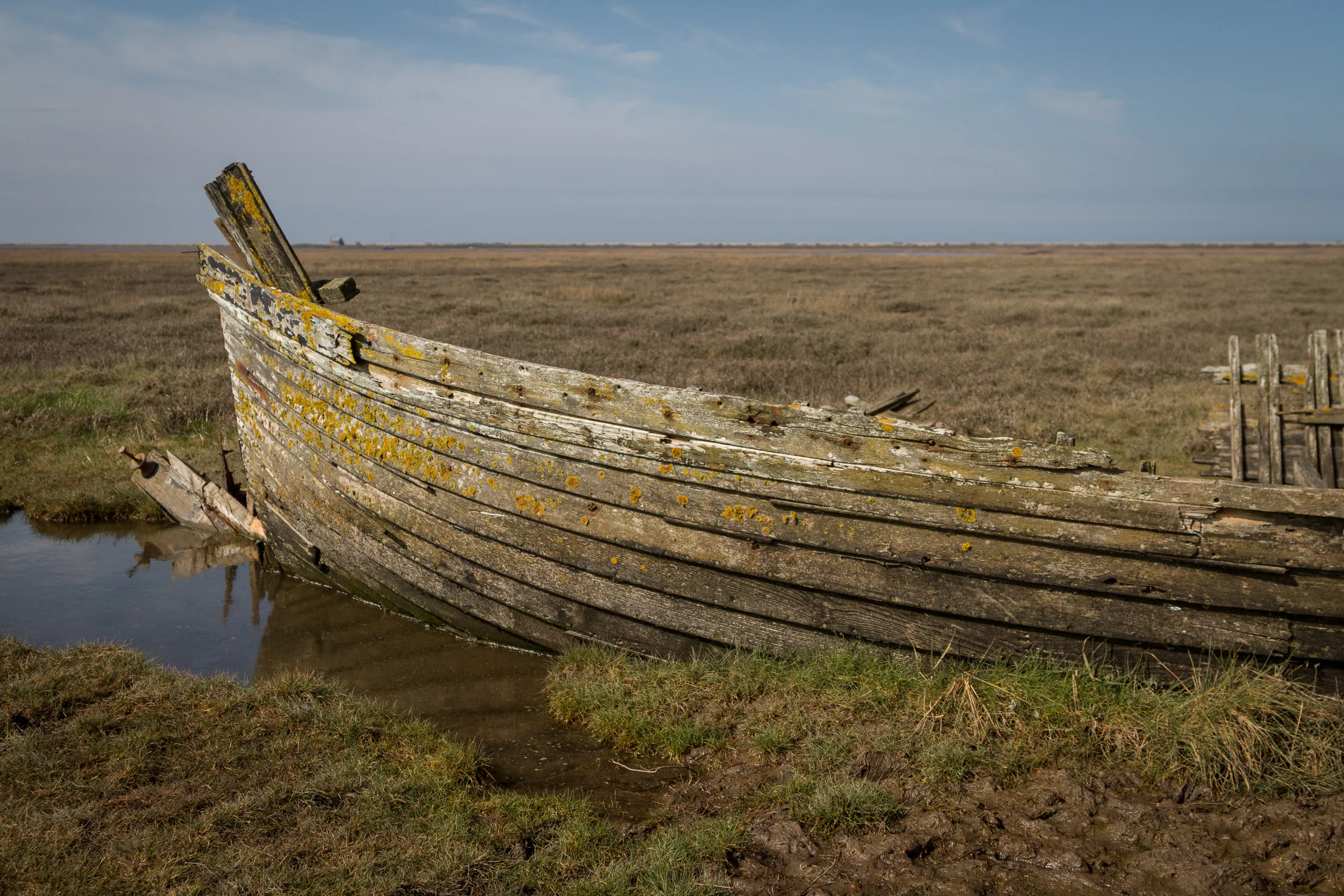 Abandoned Boat near Blakeney