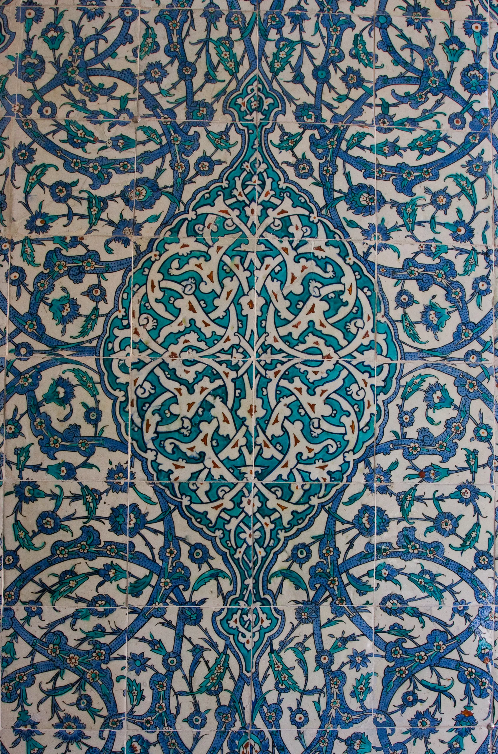 Tile Detail in the Harem, Topkapi Palace