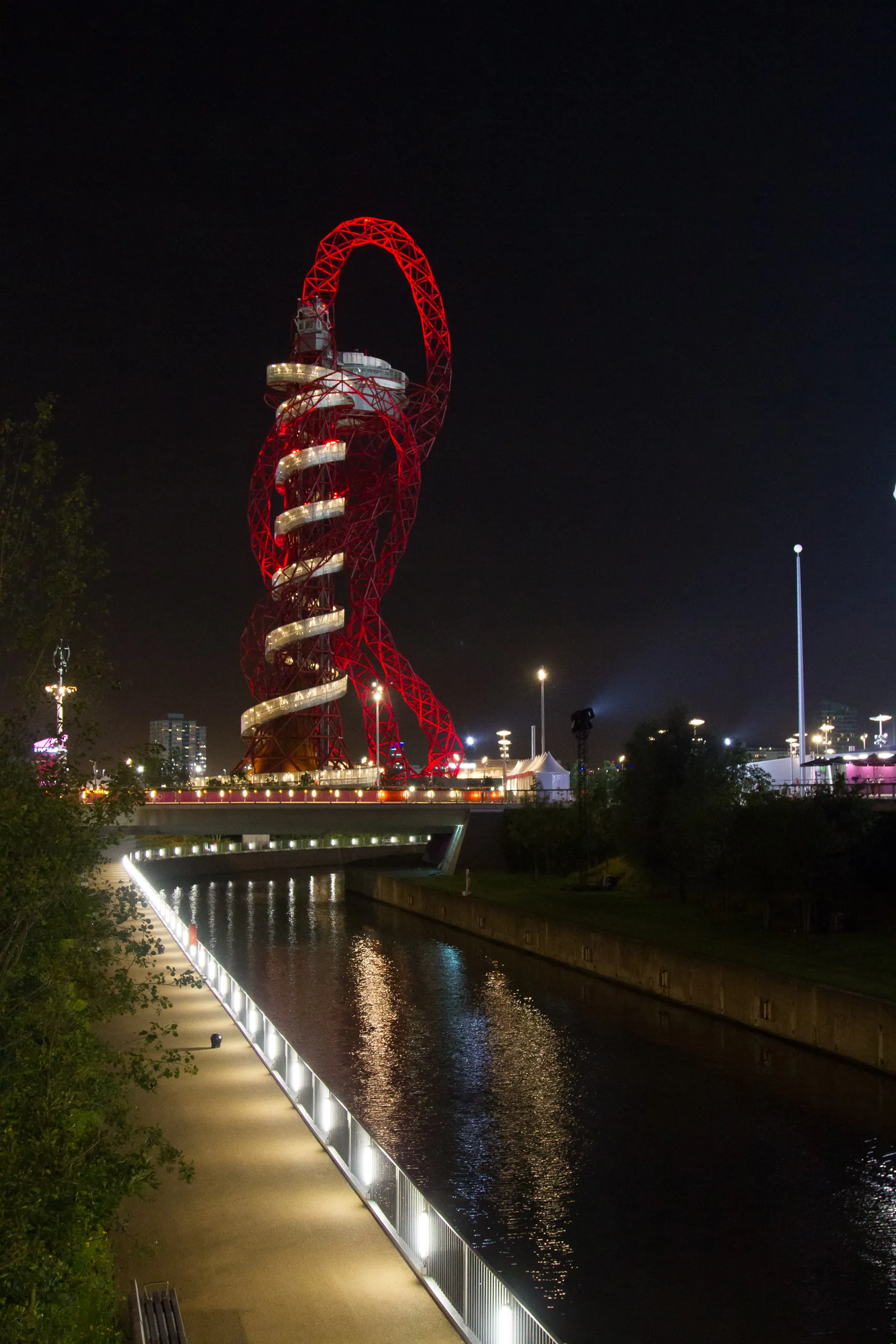 ArcelorMittal Orbit by Night