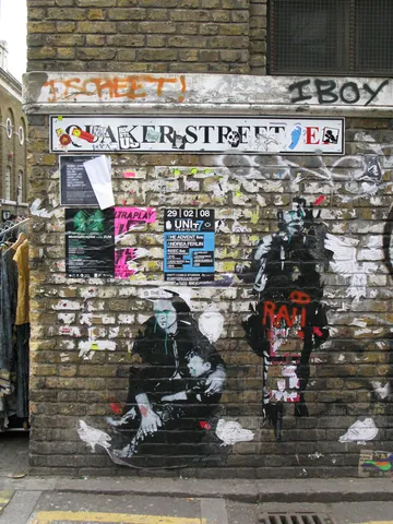 Brick Lane Graffiti Jumble