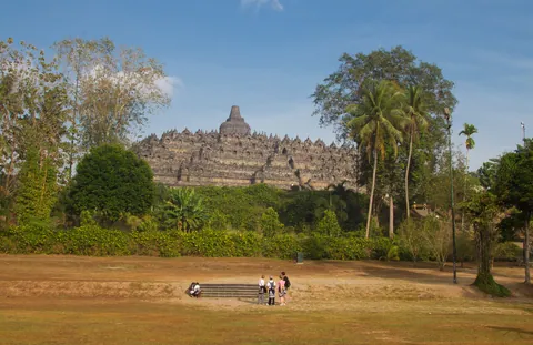 Borobudur from a Distance