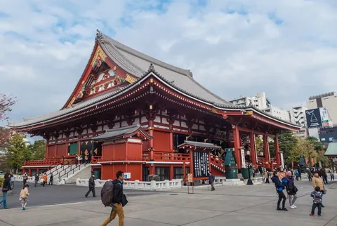Main hall, Senso-ji Temple, Asakusa