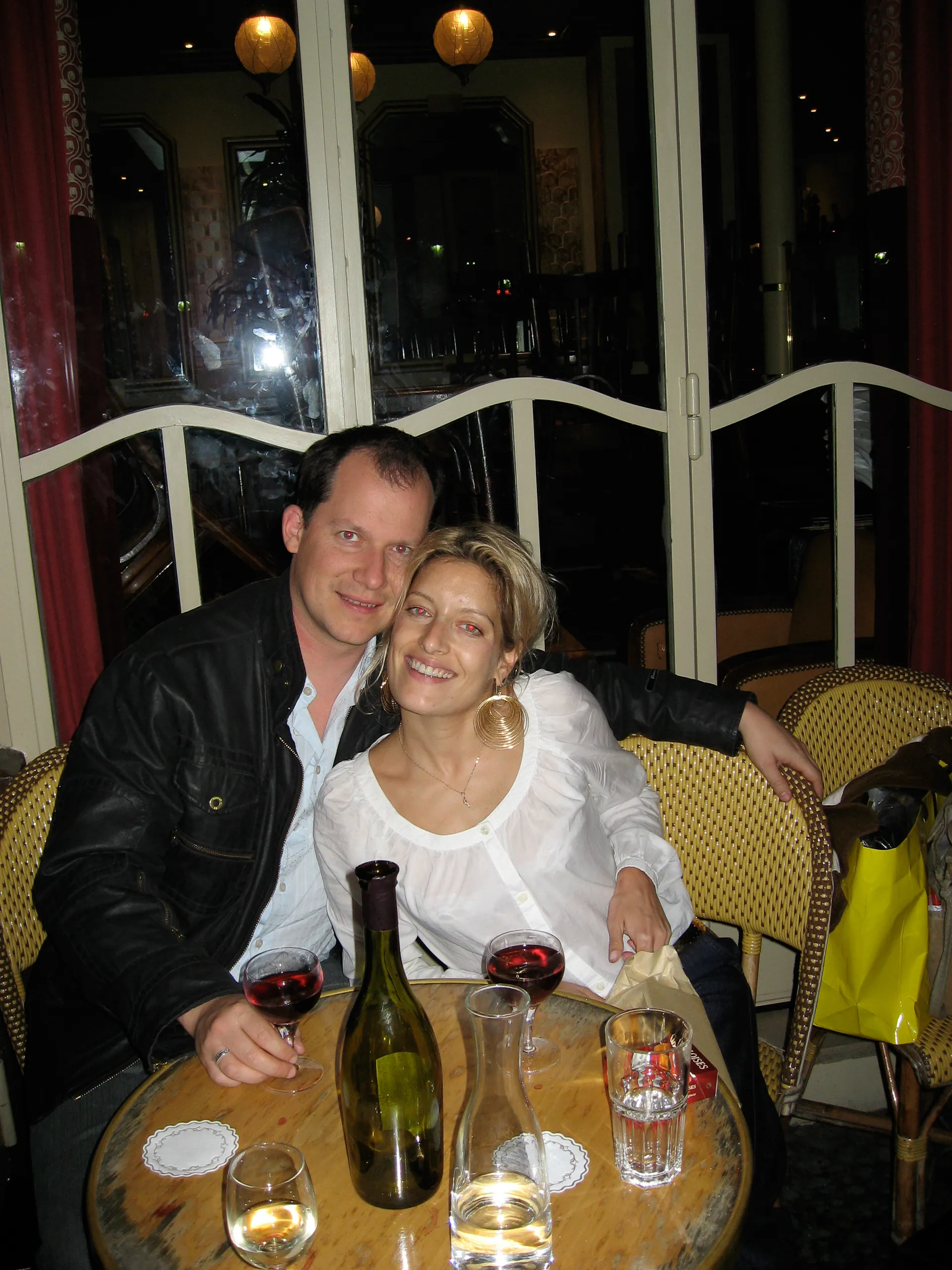 Rach and me at Cafe du Maison
