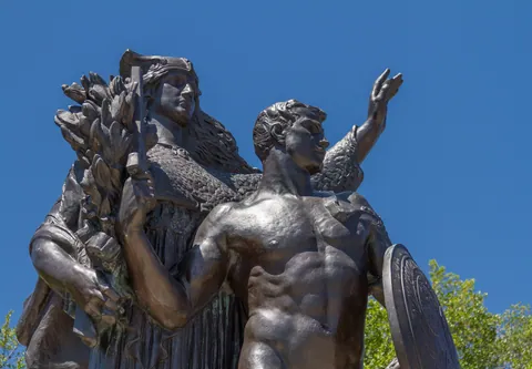 "Confederate Defenders of Charleston" Statue, White Point Gardens, the Battery