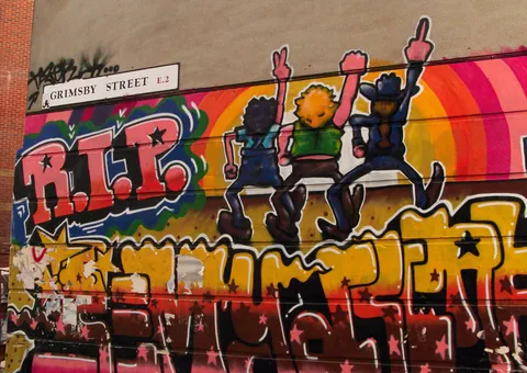 Grimsby St Mural / R.I.P.