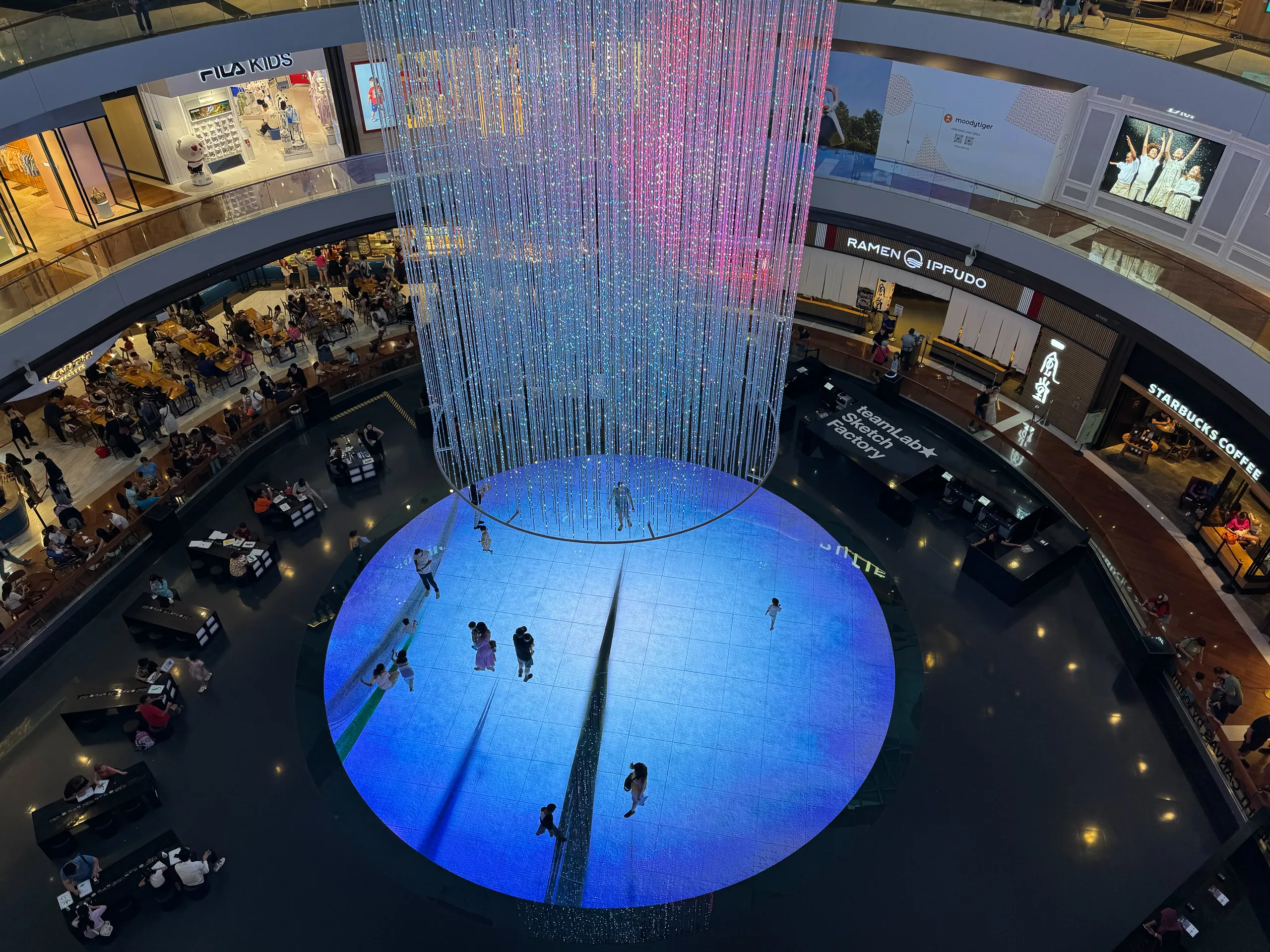TeamLab Sketch Factory in MBS