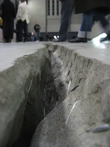 Shiboleth by Doris Salcedo