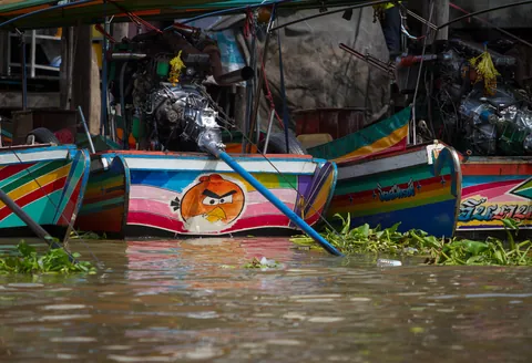 A Familiar Face on the Chao Phraya River, Bangkok
