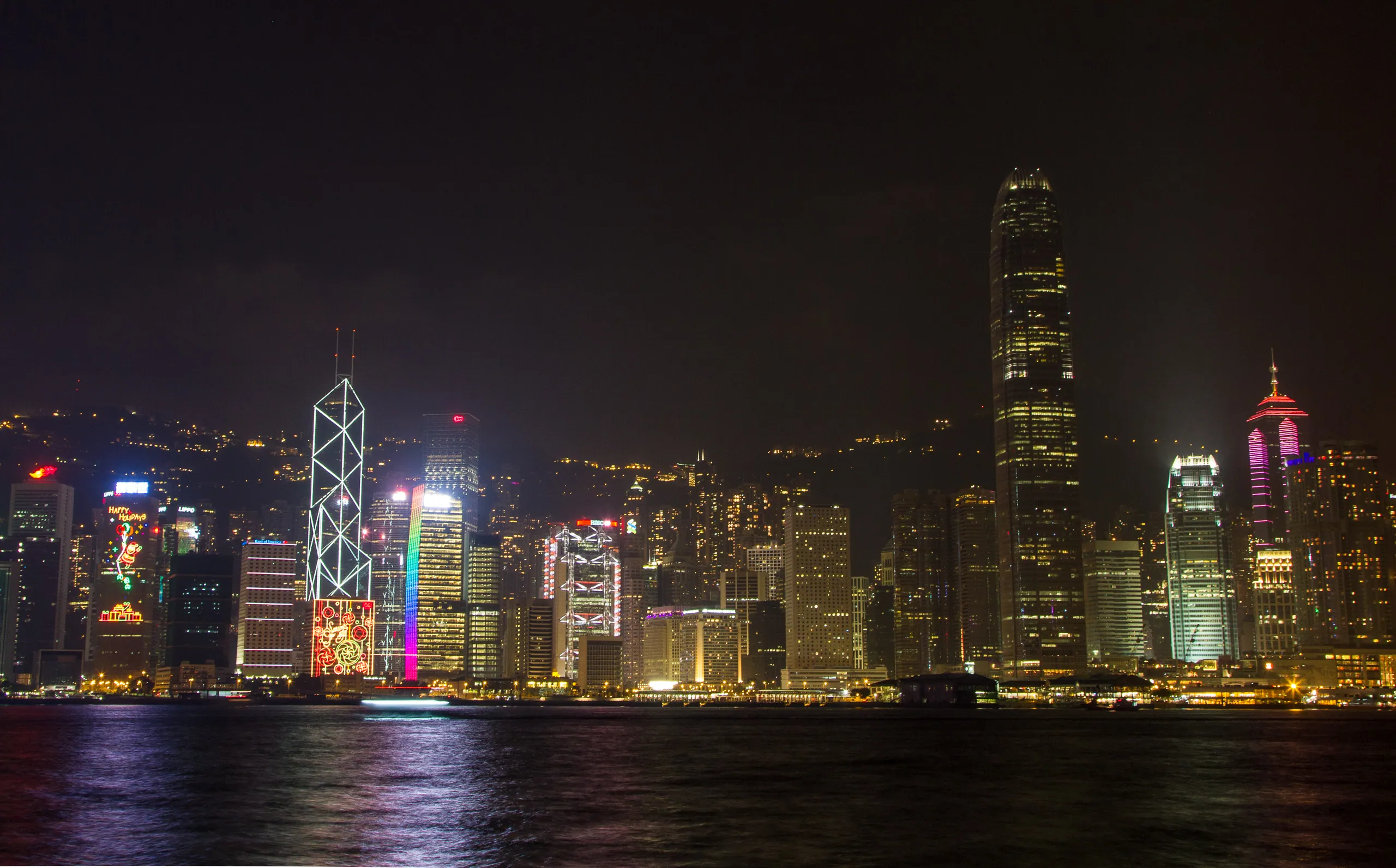 Hong Kong Island from Victoria Harbour