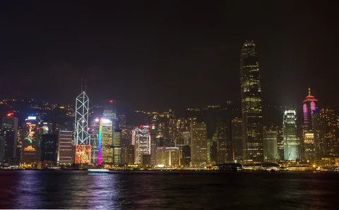 Hong Kong Island from Victoria Harbour