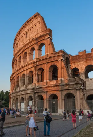 Colosseum at Sunset, Rome