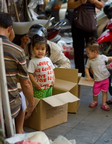 Jack-in-the-box, Old Quarter, Hanoi
