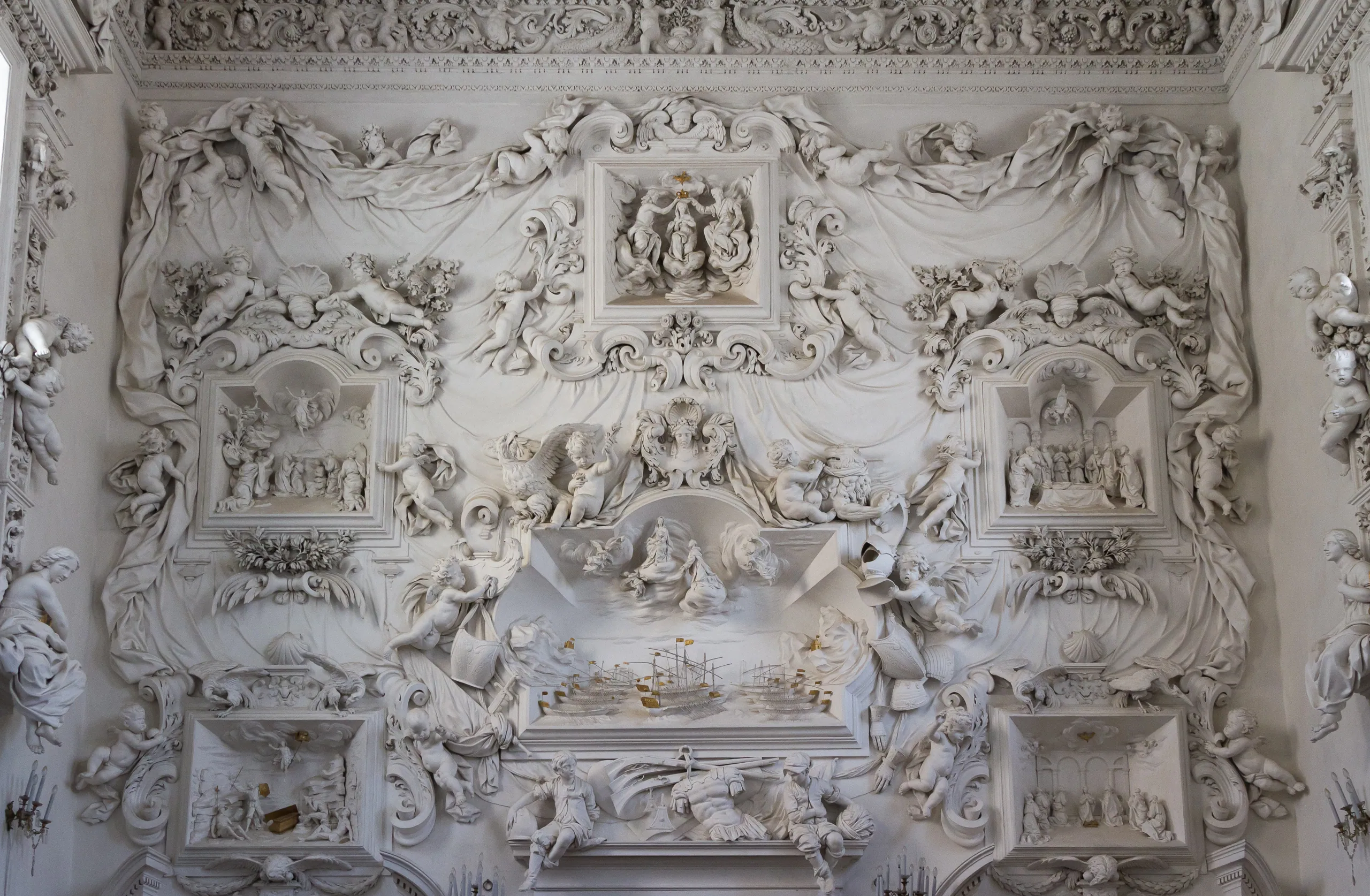 Interior of Church of Santa Cita, Palermo