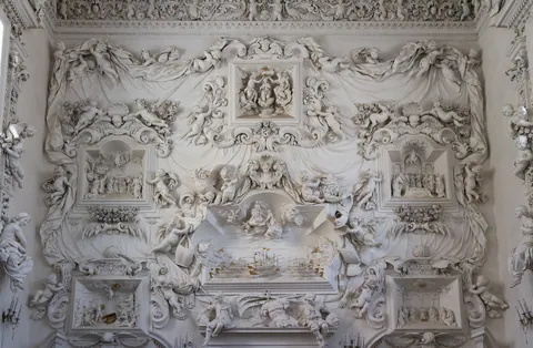 Interior of Church of Santa Cita, Palermo