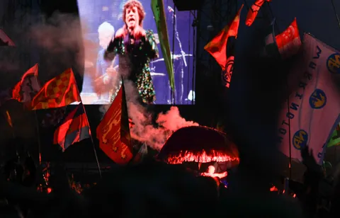 Mayhem in the Crowd for the Rolling Stones
