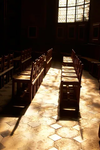 Church Interior - Silhouette