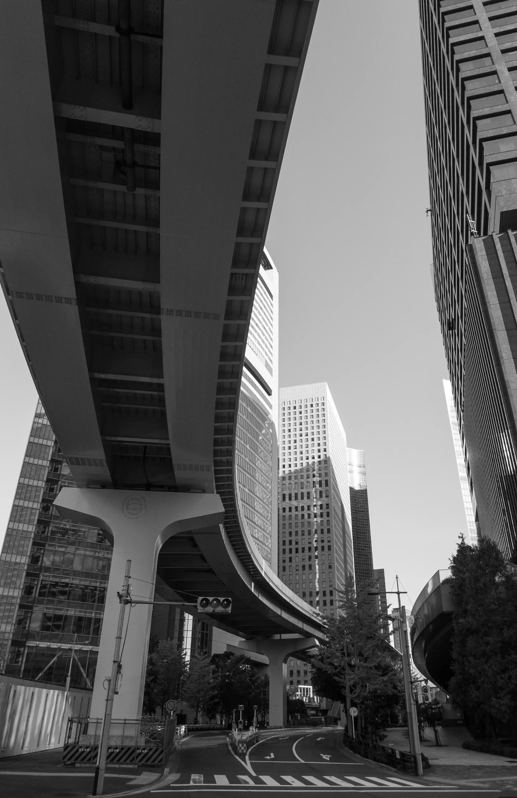 Urban overpass, Minato