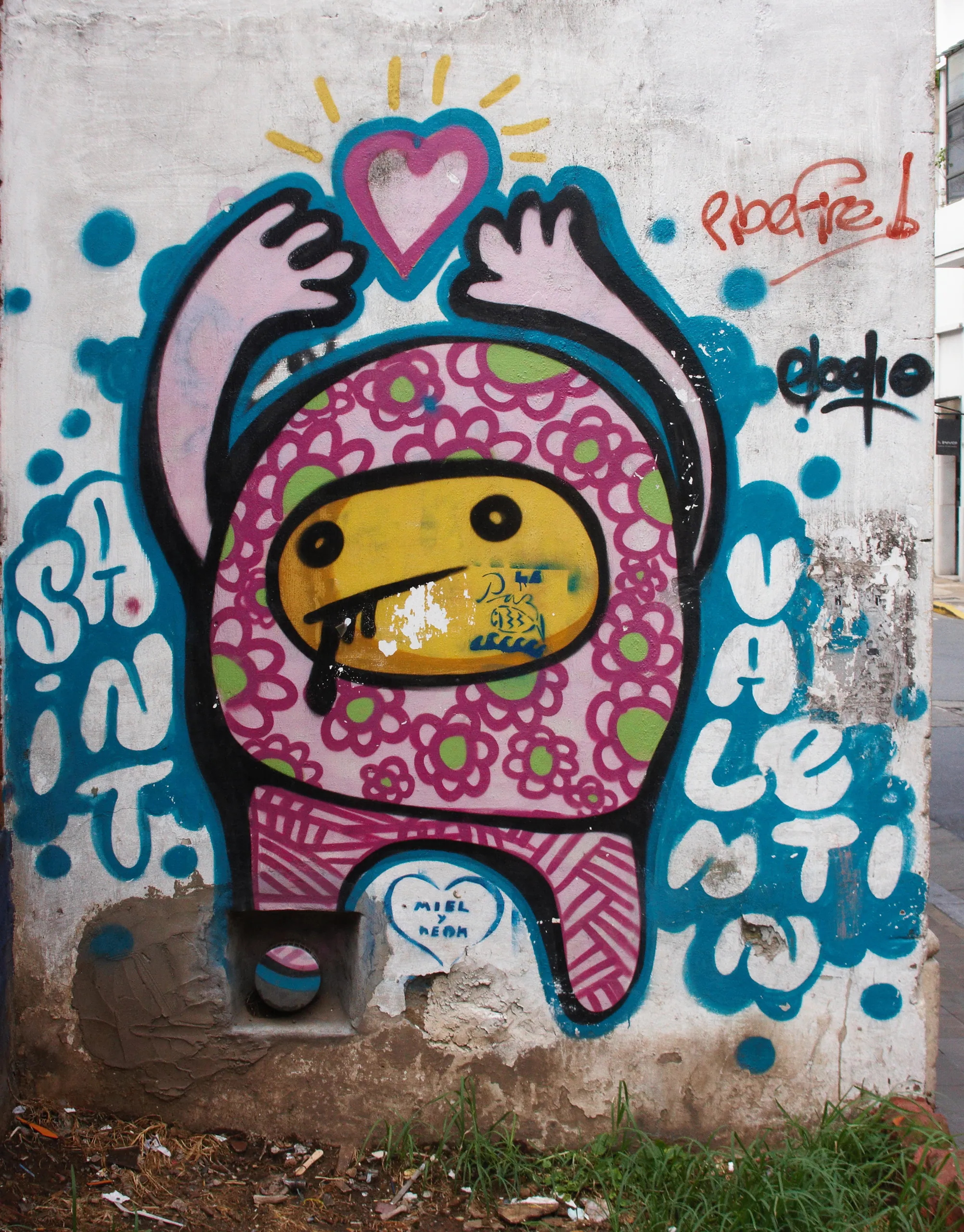 Street art in San Telmo, Buenos Aires