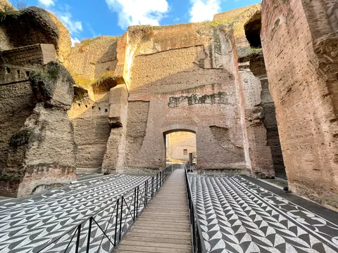 Baths of Caracalla - the Frigidarium