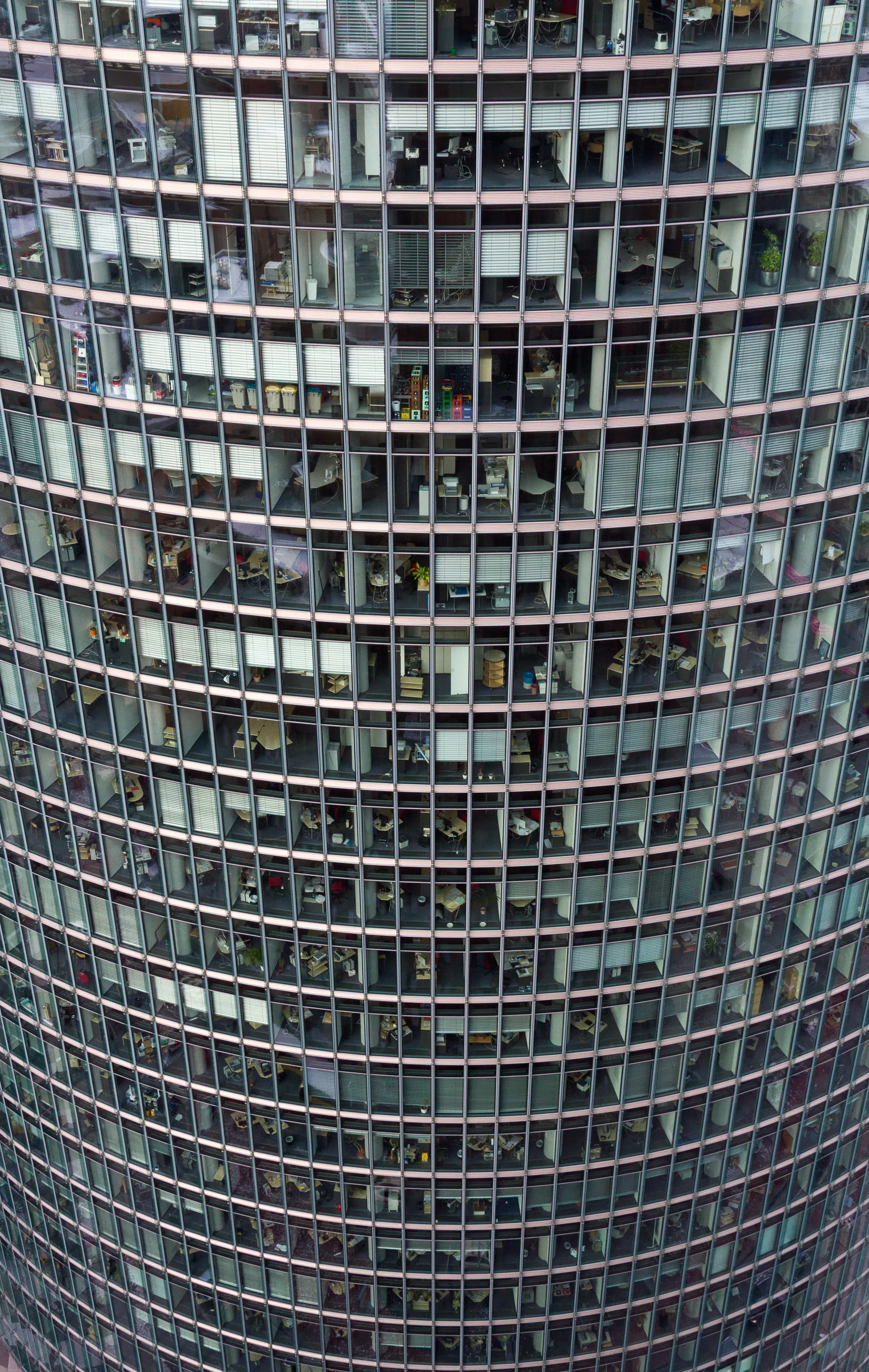 Deutsche Bahn (DB) building from PanoramaPunkt, Potsdamer Platz